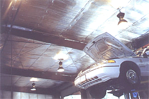smart foils installed in commercial building