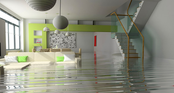 water in home causing water damage